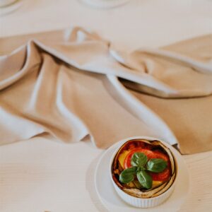 Lasagne z bakłażanem z sosem pomidorowo-bazyliowym | Degustacja 2022 | Baciarska Chata | Fot. Karol Nycz